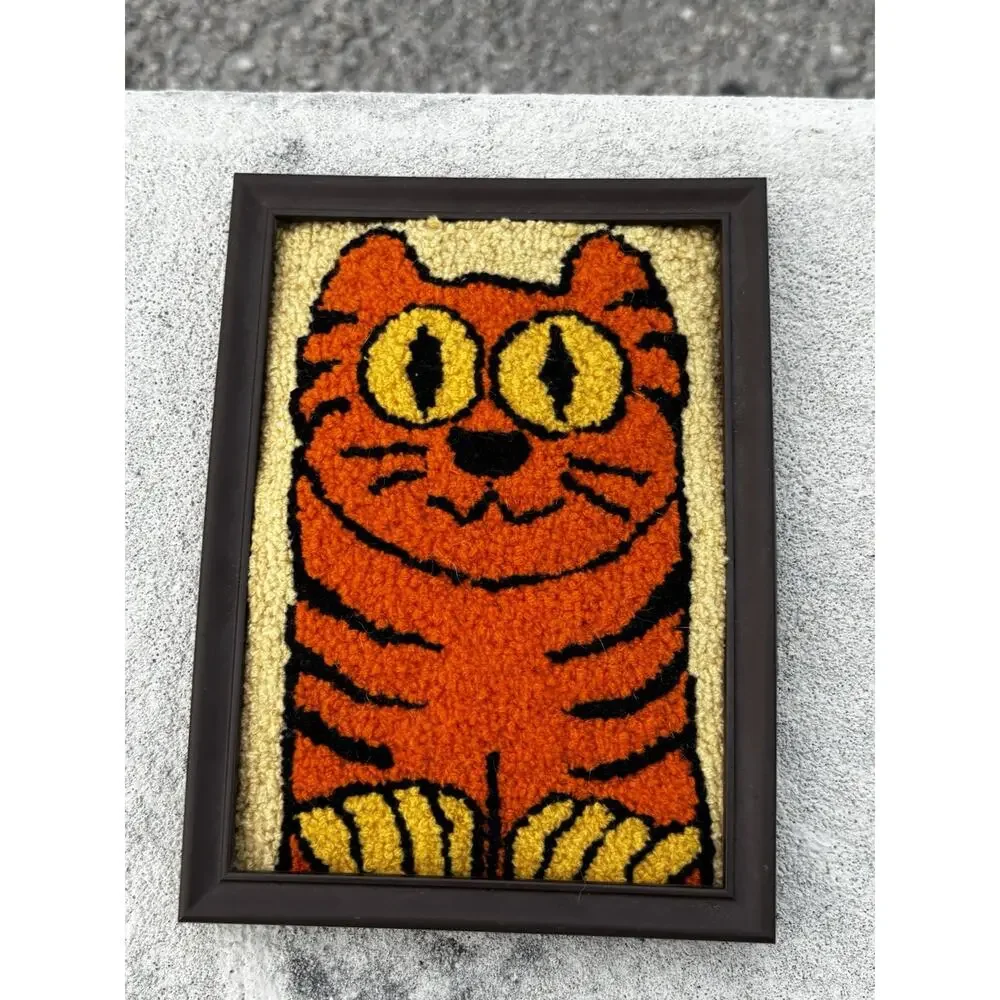 LOT Of 4 1970s Crosstitch 5.5” x 7.5”